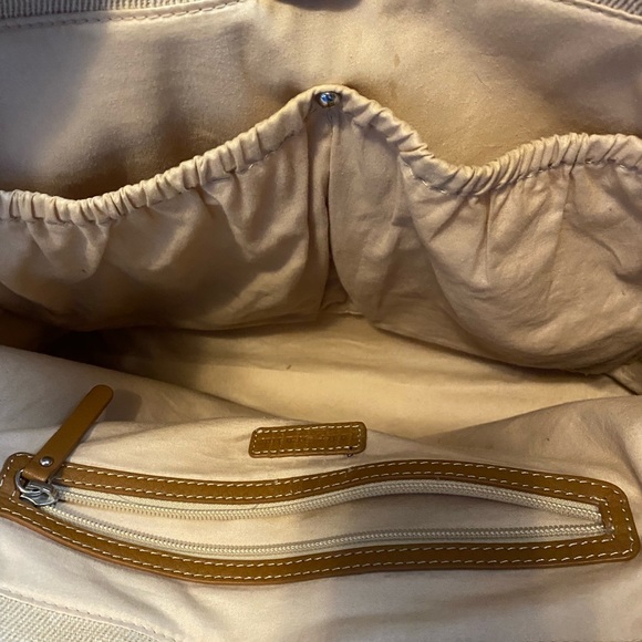 Pottery Barn Kids Canvas and Leather Tote - Picture 3 of 7